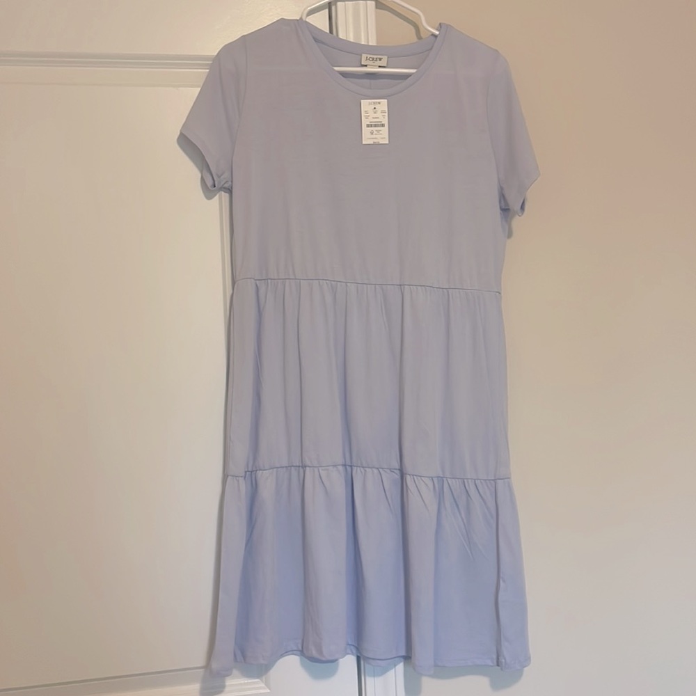 JCrew layer tshirt dress